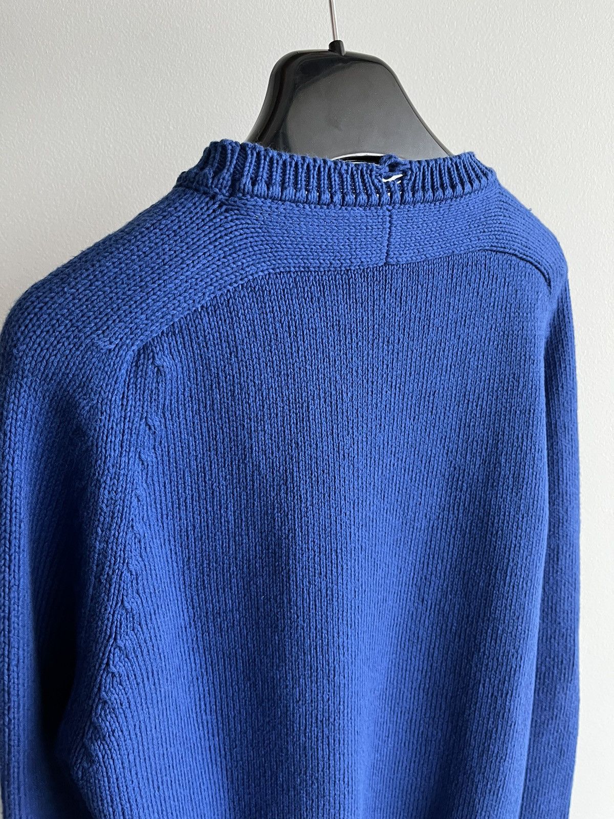 Saint Laurent Paris Super Runway Saint Laurent Sweater Distressed Size US L / EU 52-54 / 3 - 7 Thumbnail