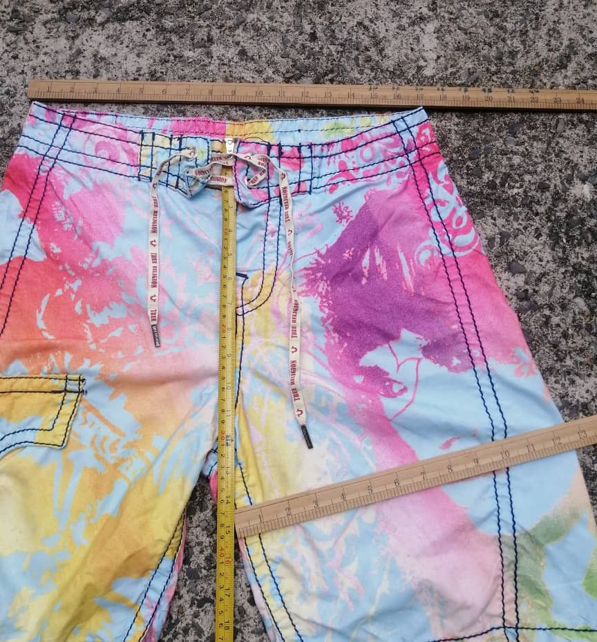 True Religion True Religion Swimwear Surf Multicolour Shorts Pant Size US 34 / EU 50 - 3 Thumbnail