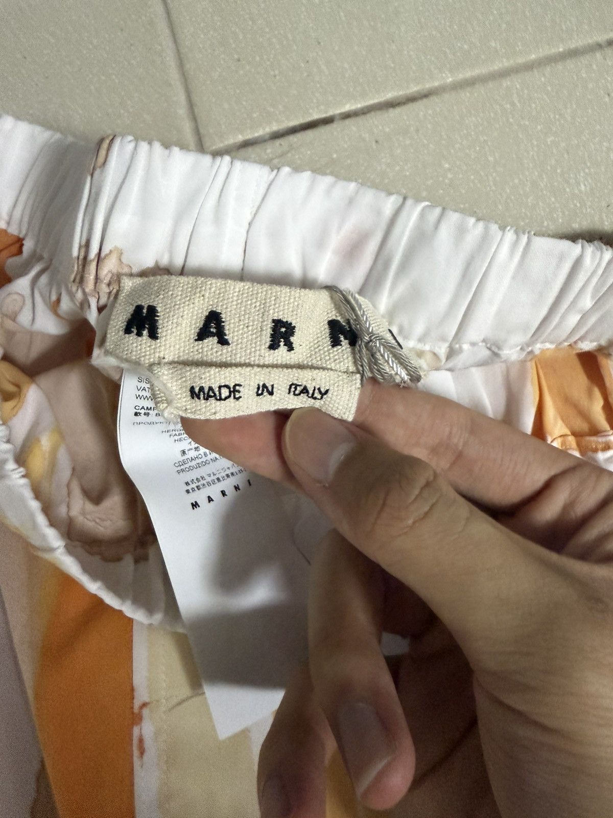 Marni Marni Logo Print Shorts Size US 34 / EU 50 - 3 Thumbnail