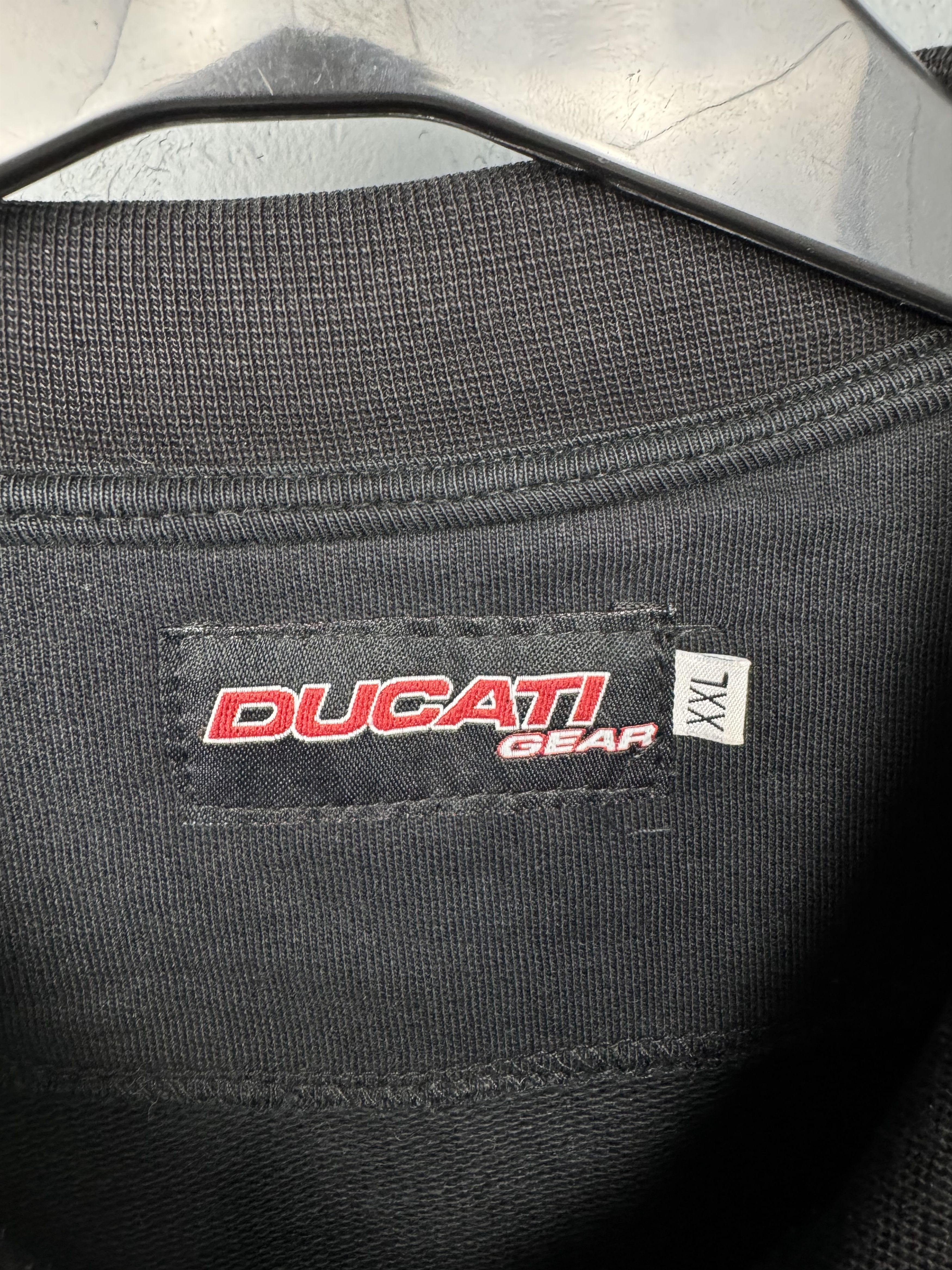 Ducati Ducati Racing Team Gear Vintage Mens Zip Sweatshirt Hoodie Size US XXL / EU 58 / 5 - 3 Thumbnail