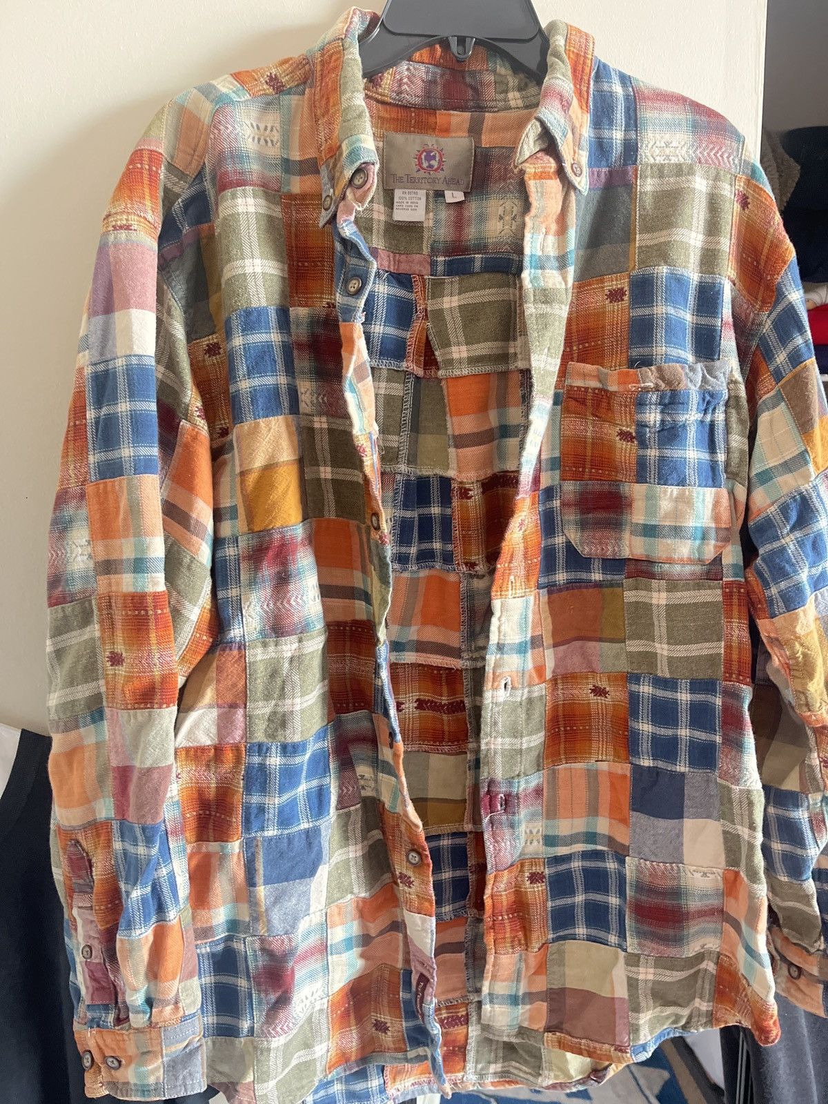 The Territory Ahead 90’s Territory Ahead XL Aztec Print Shirt Beacon Size US L / EU 52-54 / 3 - 4 Thumbnail