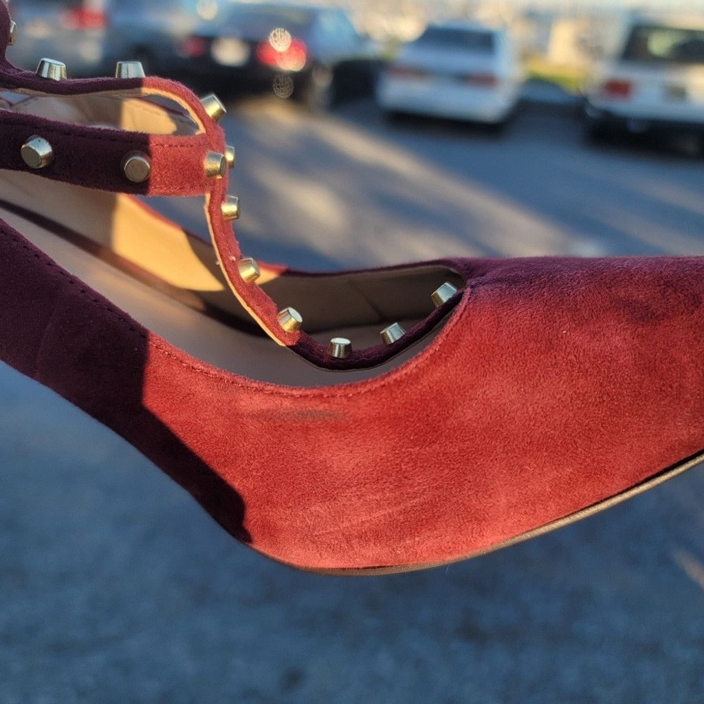 Banana Republic Banana Republic Women's Burgundy and Red Courts Size US 9 / IT 39 - 14 Thumbnail