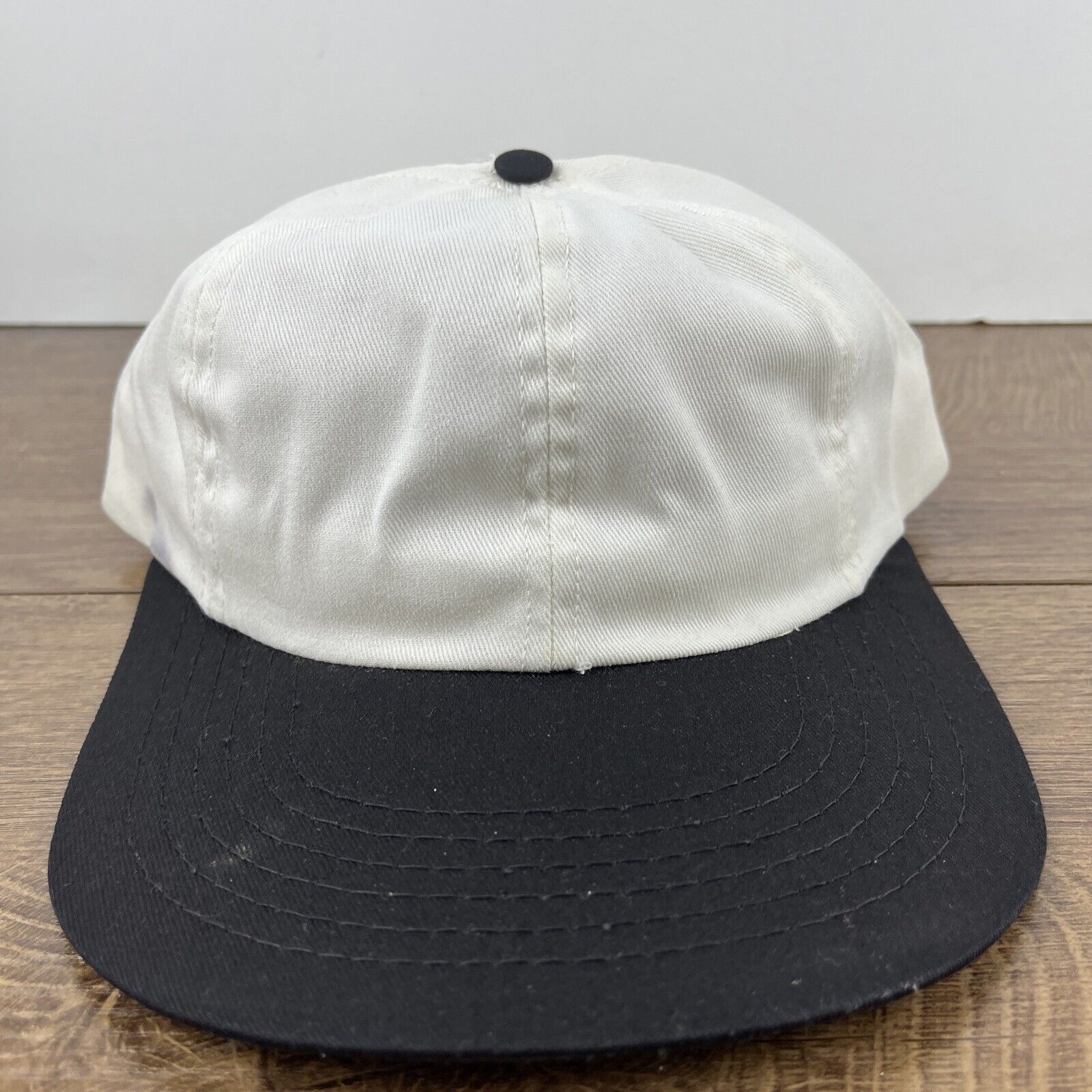 Other Plain White Black Hat White Hat Adjustable Snapback Adult Si Size ONE SIZE - 6 Thumbnail