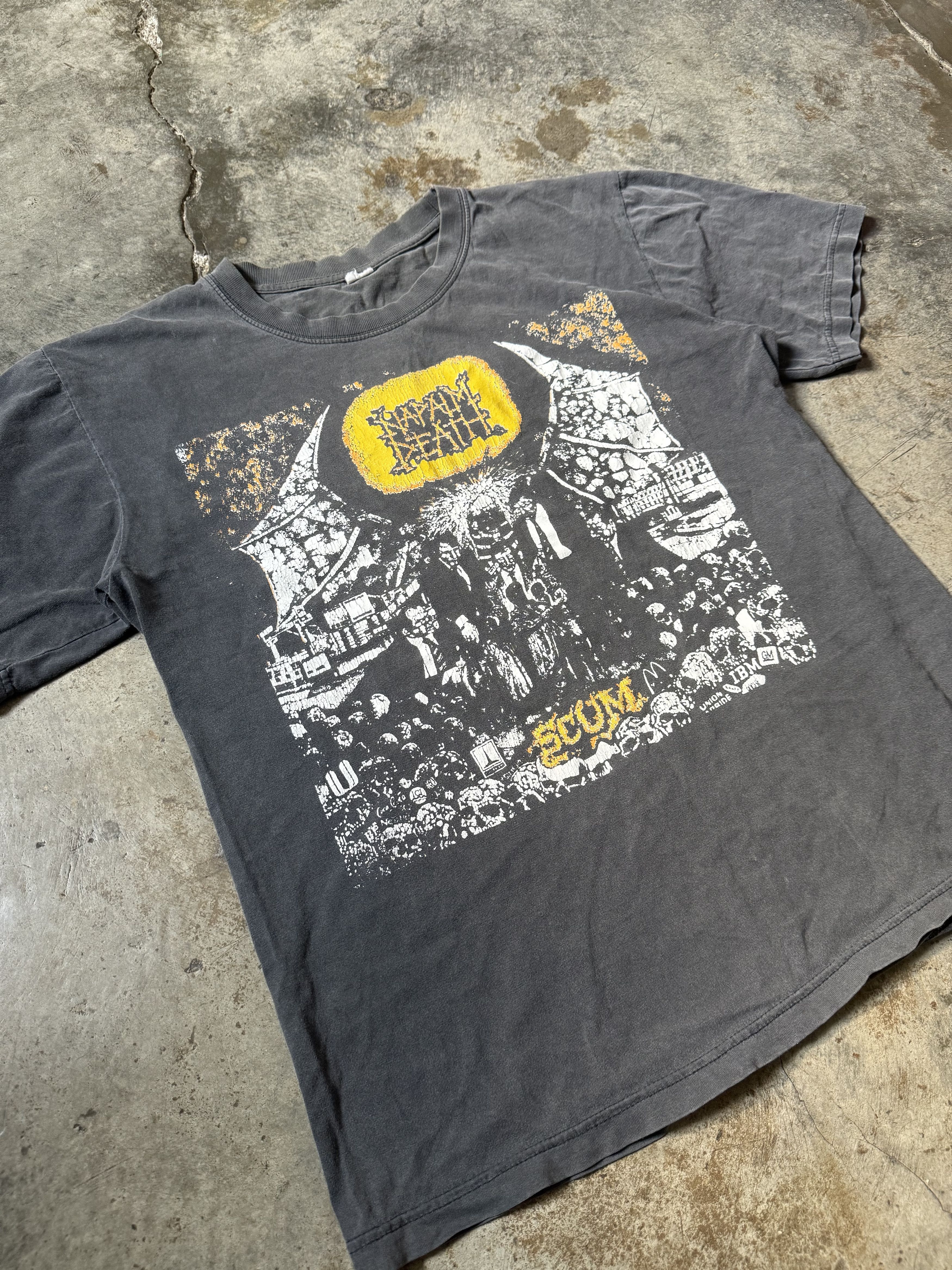 Band Tees Vintage Napalm Death Scum Tee Size US M / EU 48-50 / 2 - 3 Thumbnail