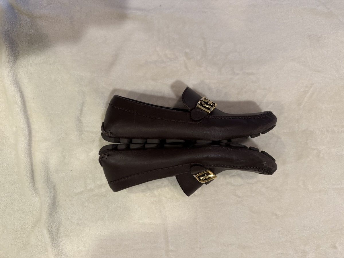 Salvatore Ferragamo Salvatore Ferragamo Loafers Brown Leather Men’s 7 Wide Size US 7 / EU 40 - 2 Thumbnail