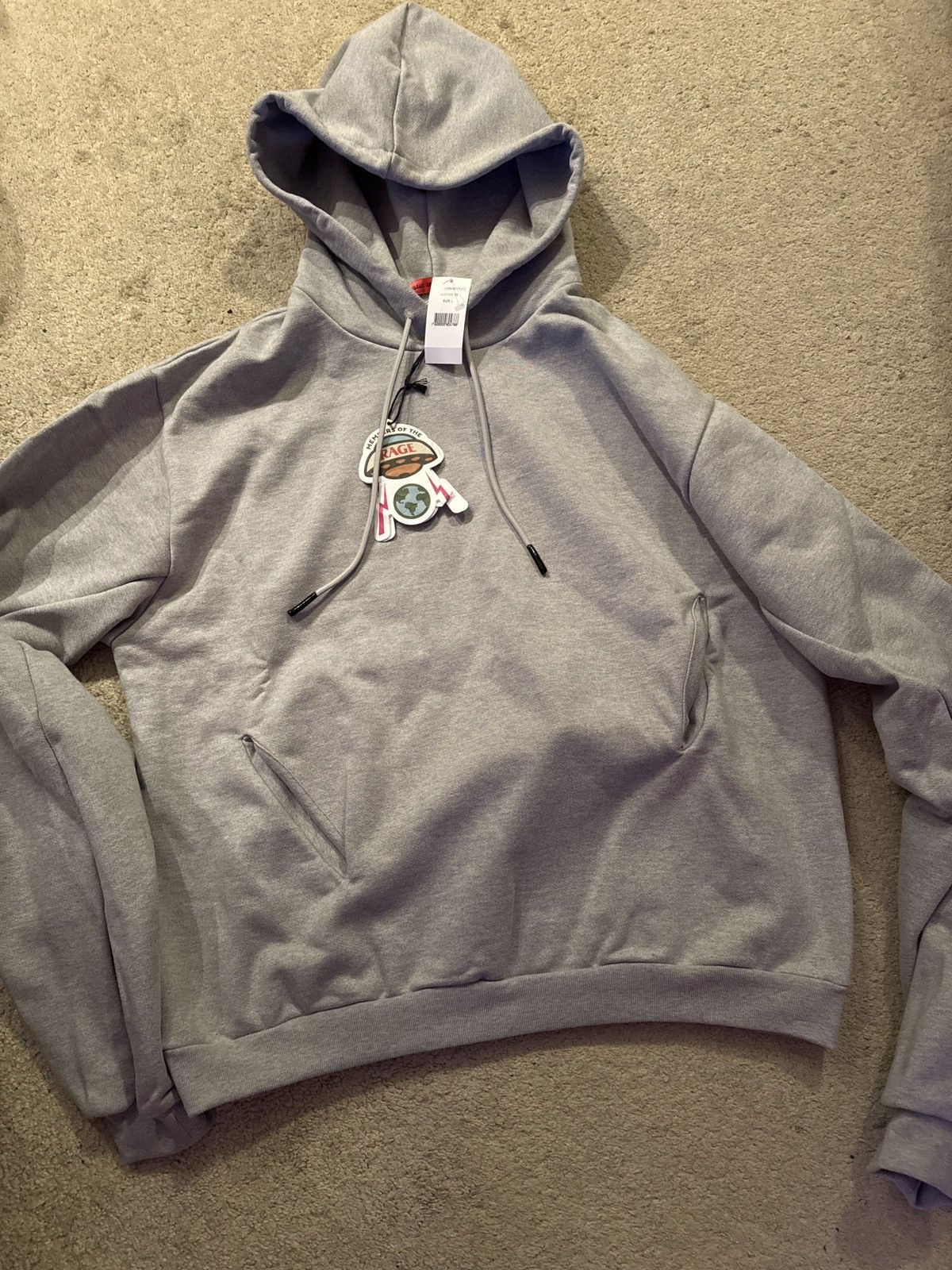 Designer Members of the Rage Off Pocket Hoodie Large Size US L / EU 52-54 / 3 - 1 Thumbnail