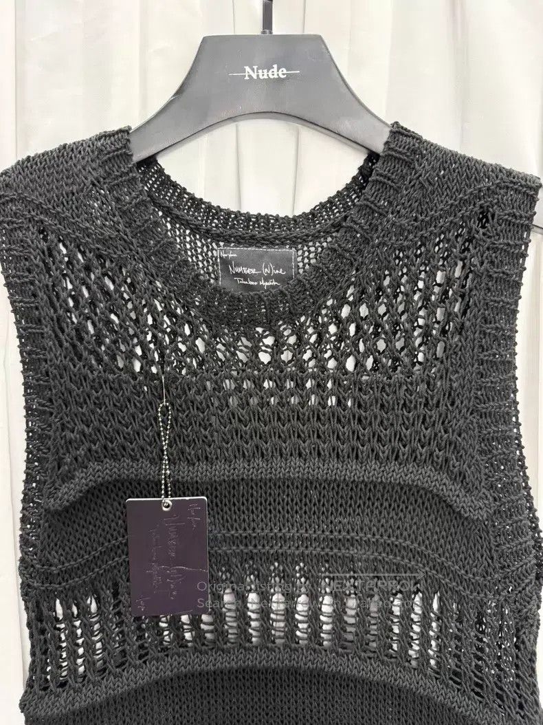 Other Number (N)ine SIze 2 04SS knit mesh sleeveless top with ope Size M / US 6-8 / IT 42-44 - 2 Thumbnail