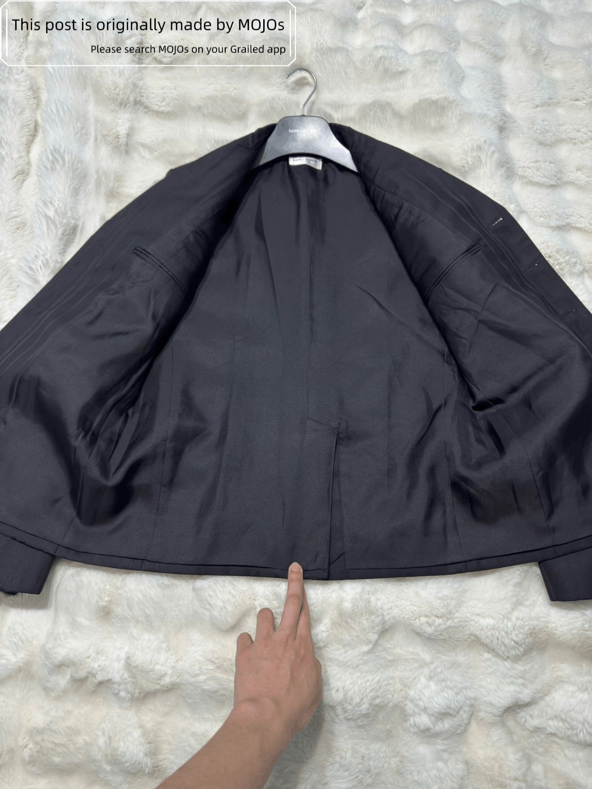 Saint Laurent Paris Sz 48 Saint Laurent Paris Stripe Pattern Blazer Jacket Size US M / EU 48-50 / 2 - 6 Thumbnail