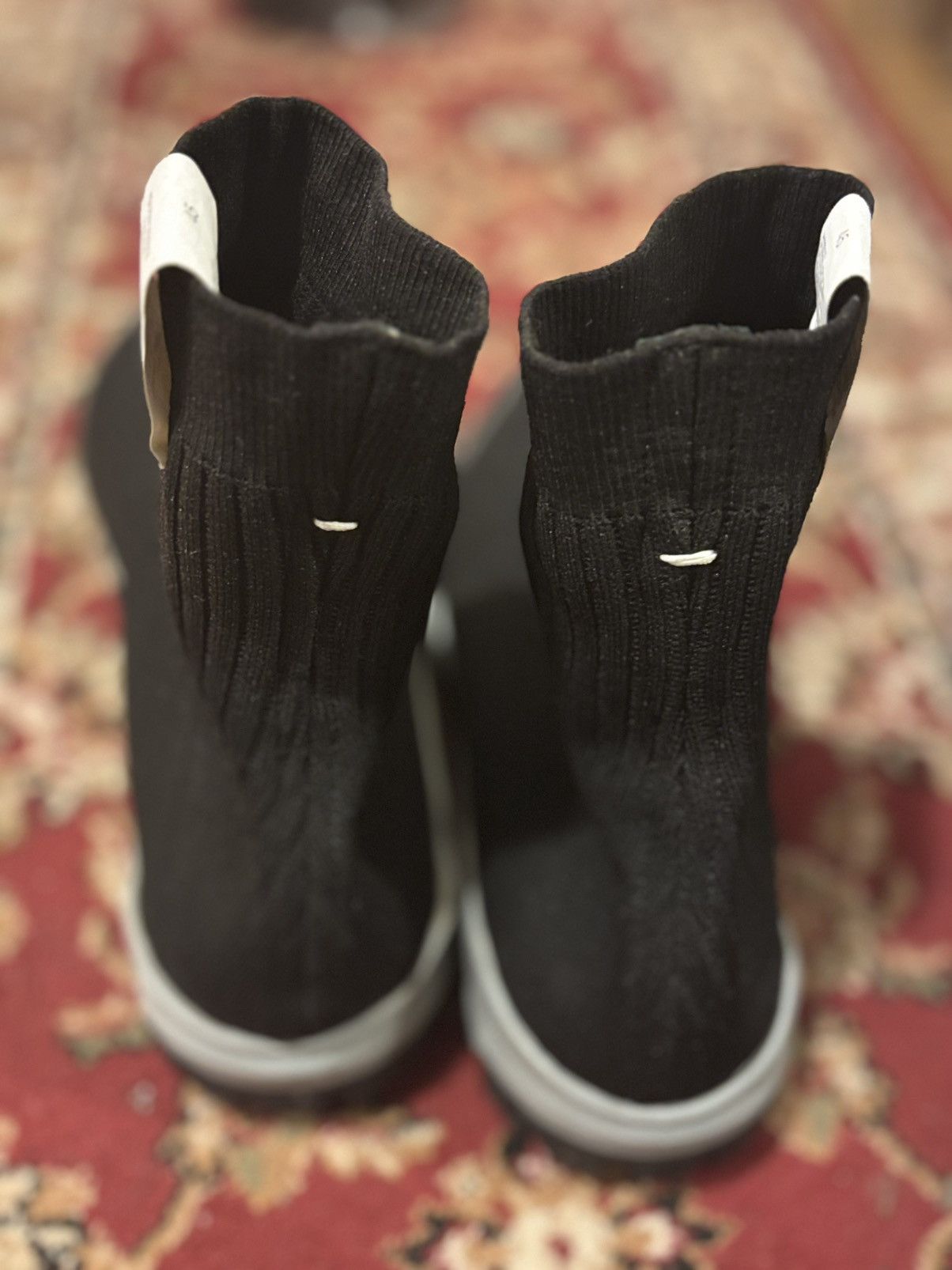 Maison Margiela 580€ retail Security Sock Boots 45 Size US 12 / EU 45 - 3 Thumbnail