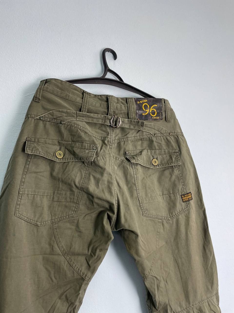 G-Star Vintage pants G Star Raw 96 denim baggy flared Japan Elewood Size US 32 / EU 48 - 5 Thumbnail