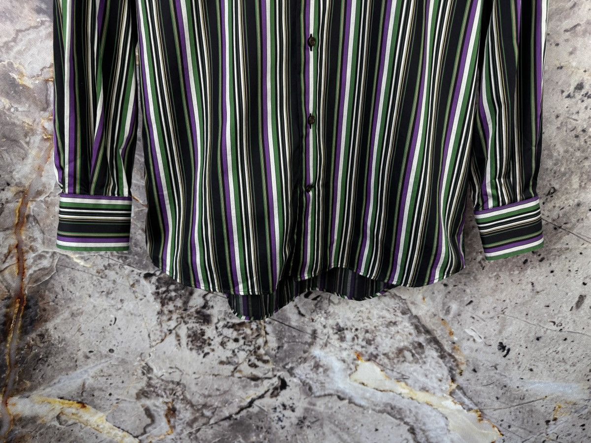 Etro Men’s Etro Milano Striped Shirt Button Up Long Sleeve Size38 Size US M / EU 48-50 / 2 - 4 Thumbnail