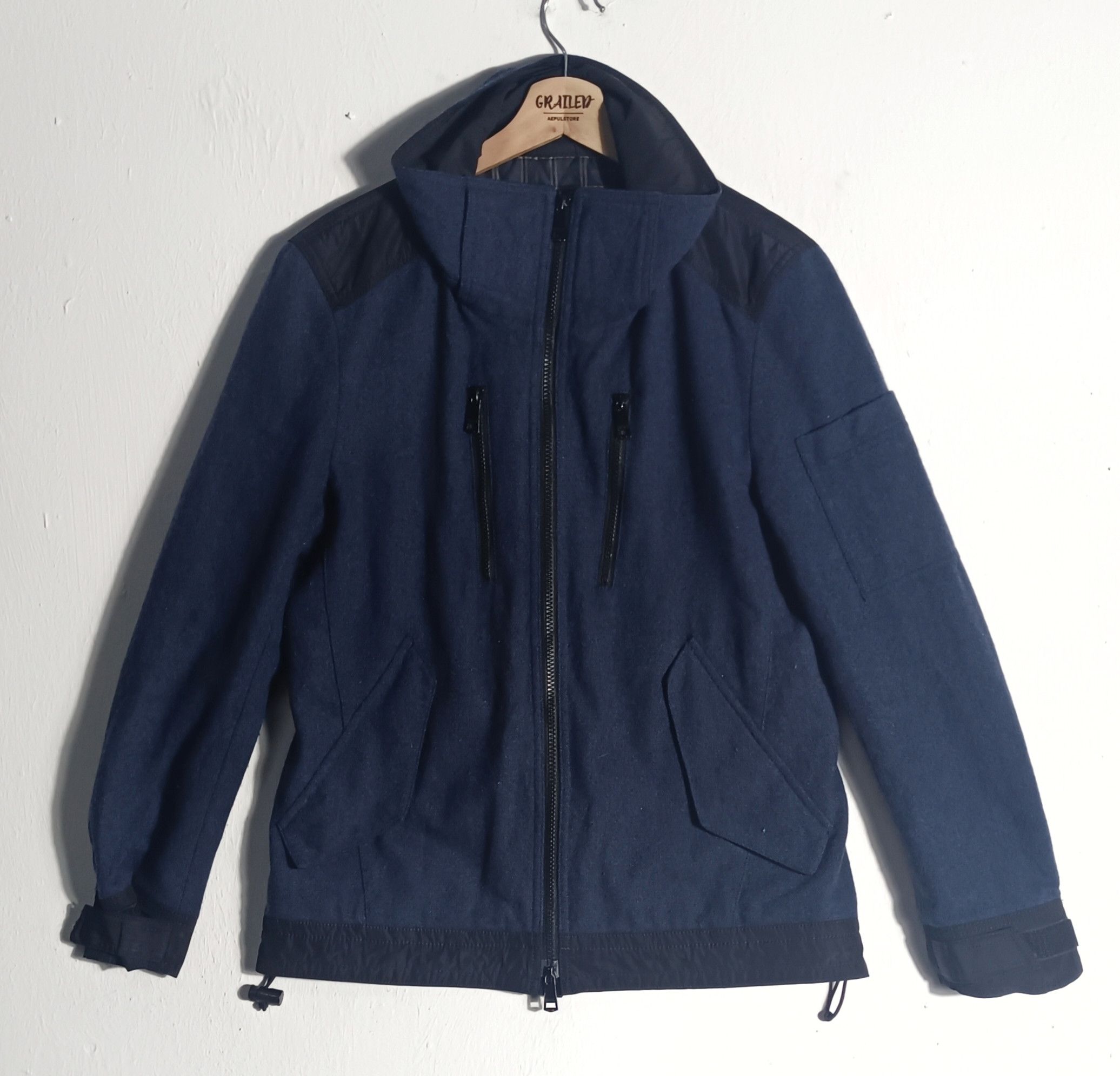 Burberry Burberry Black Label Nova Check Double Zipper Wool Outer Size US L / EU 52-54 / 3 - 21 Thumbnail