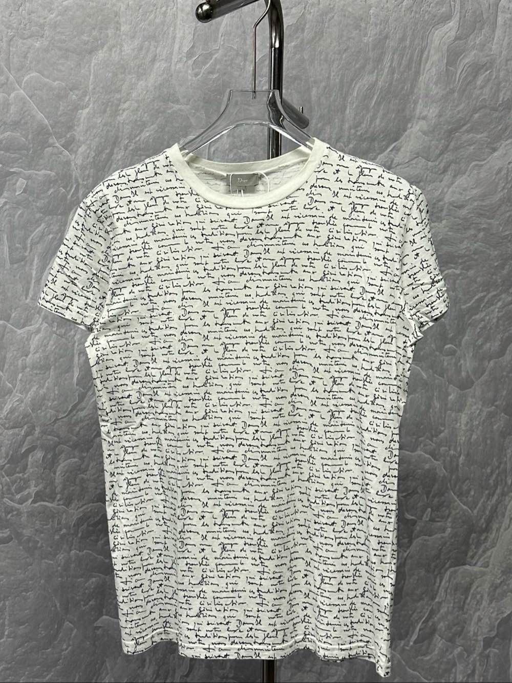 Dior Dior Script Print T-Shirt Size M Size US M / EU 48-50 / 2 - 1 Thumbnail