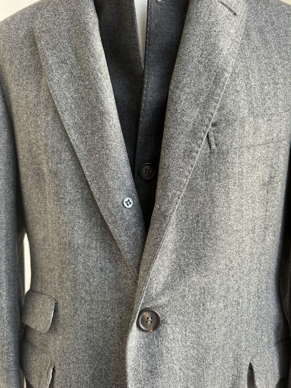 Brunello Cucinelli DEAL! VINTAGE Brunello Cucinelli Heavy Coat Size US L / EU 52-54 / 3 - 7 Thumbnail