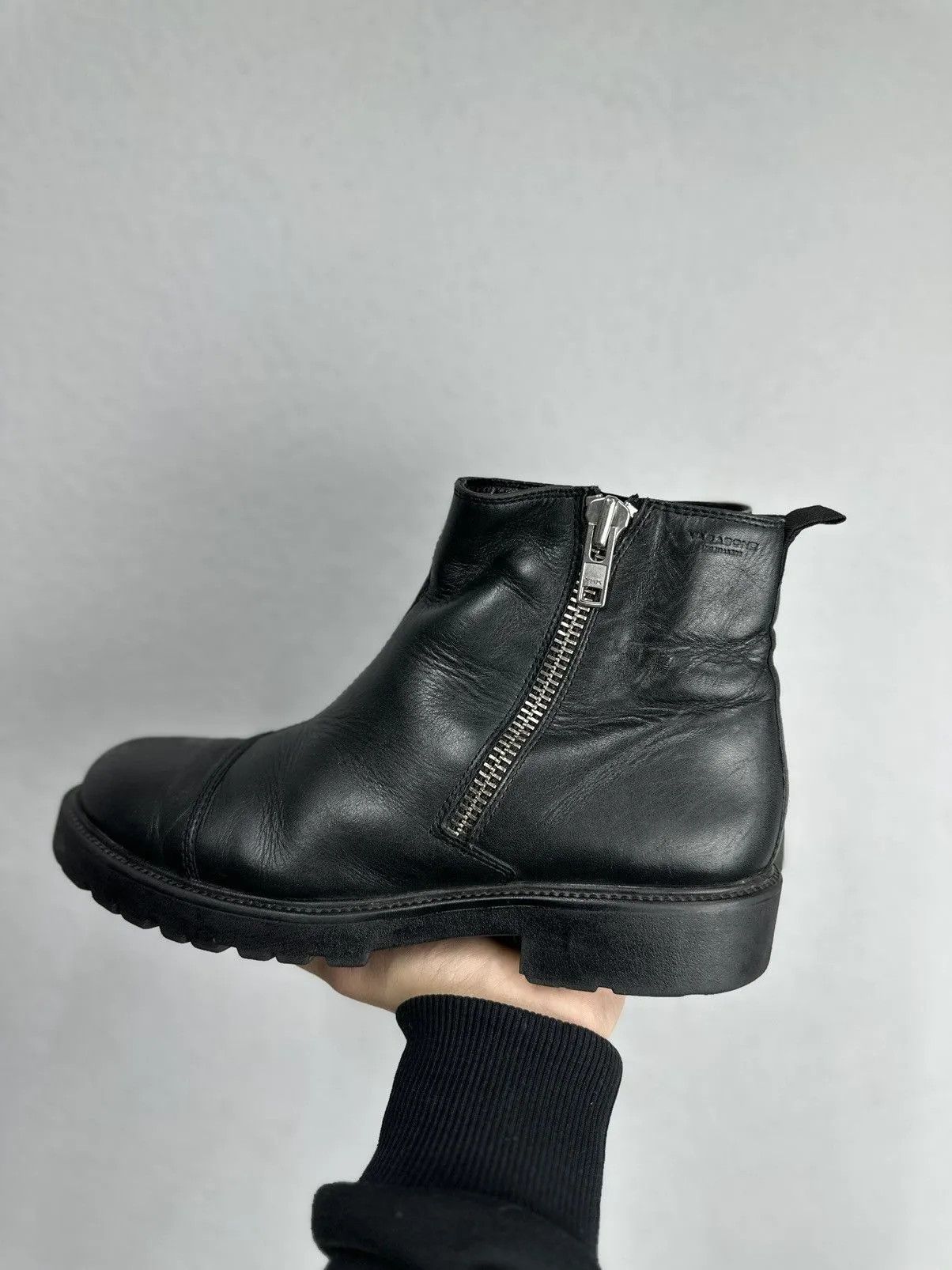 Vagabond Leather Boots Vintsge Hight A.S 98 Rick Owens Style Size US 8.5 / EU 41-42 - 1 Thumbnail
