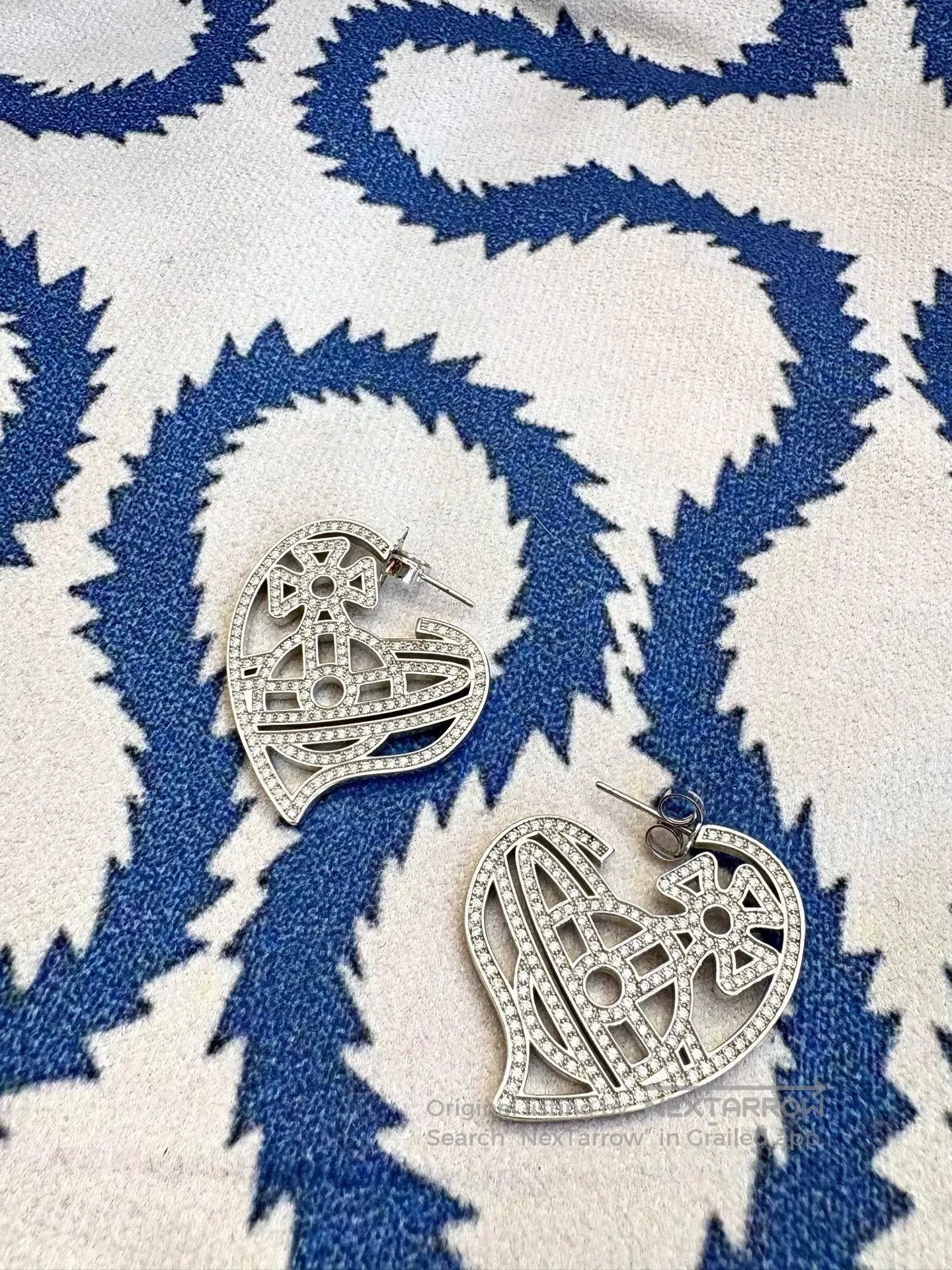 Vivienne Westwood vivienne westwood heart saturn earrings. Size ONE SIZE - 1 Thumbnail