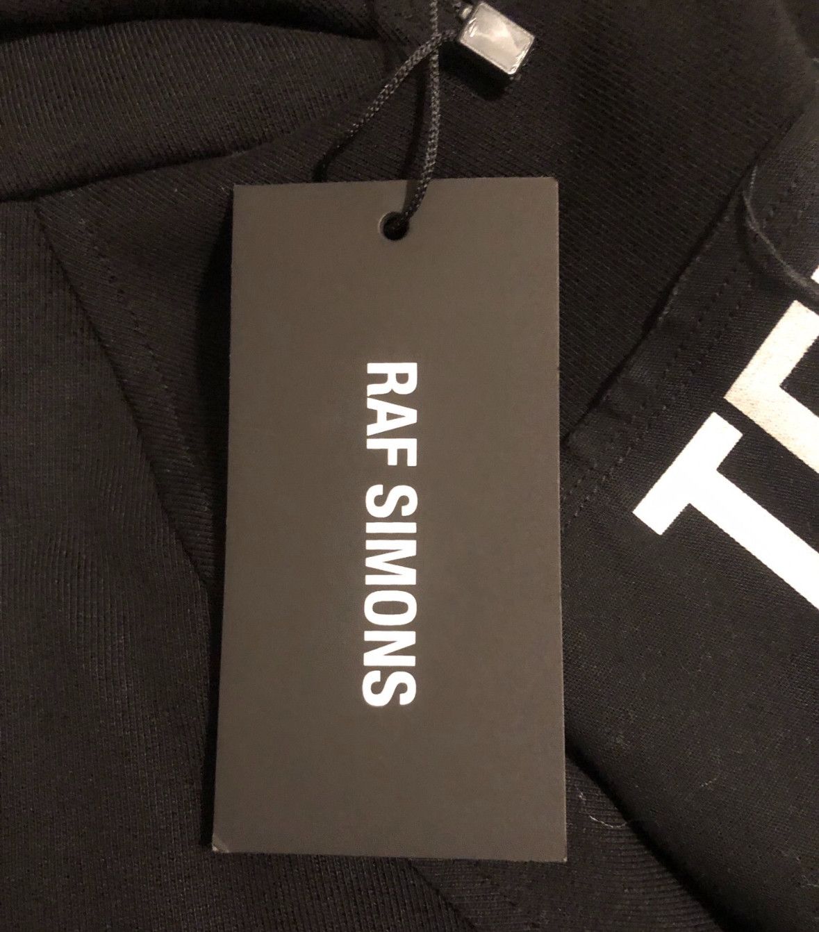 Raf Simons Raf Simons TV Slogan Sleeveless Hooded Sweatshirt Size US M / EU 48-50 / 2 - 6 Thumbnail