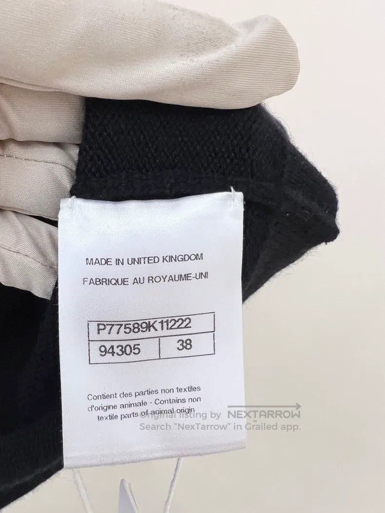 Chanel Chanel 24A Handicraft Workshop Black Chain Cashmere Vest Size XS / US 0-2 / IT 36-38 - 4 Thumbnail