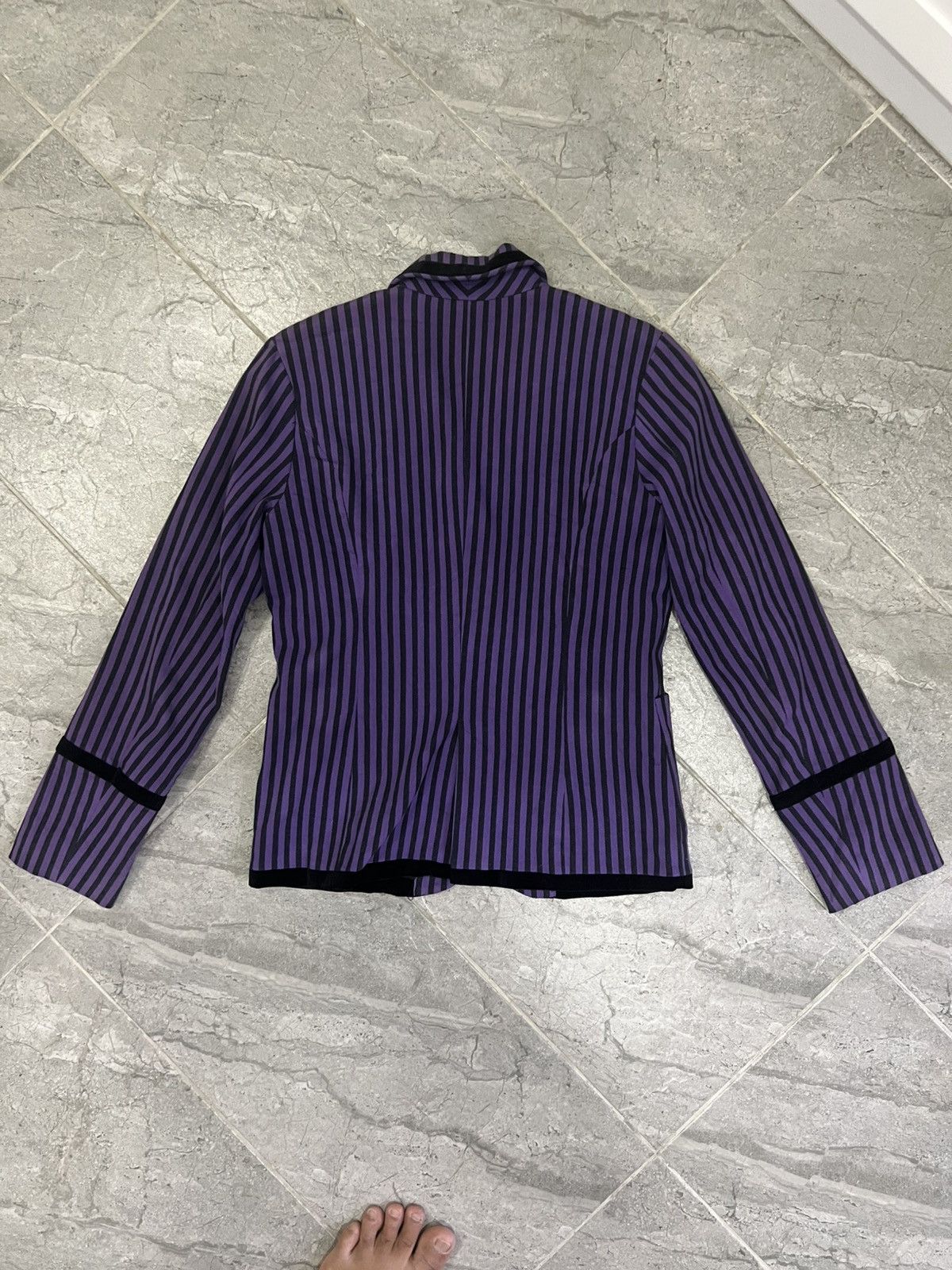 Sex Pot ReVeNGe Stigmata by Sexy Dynamite London Striped School Blazer Size M / US 6-8 / IT 42-44 - 10 Thumbnail