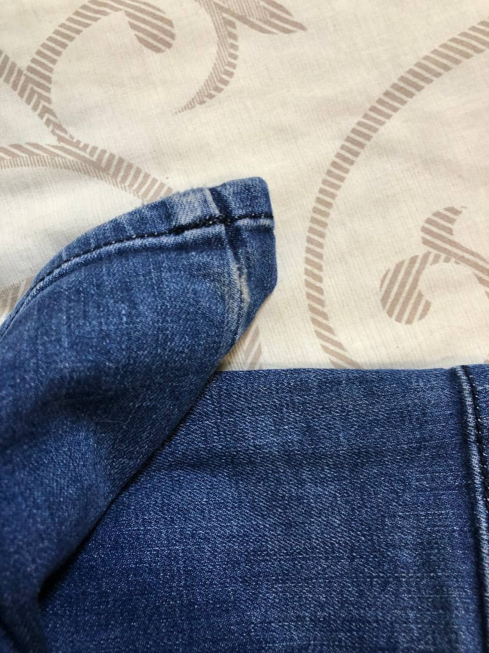 Diesel Diesel D-Bazer Tapered Distressed Dark Blue Jeans Size US 31 - 18 Thumbnail