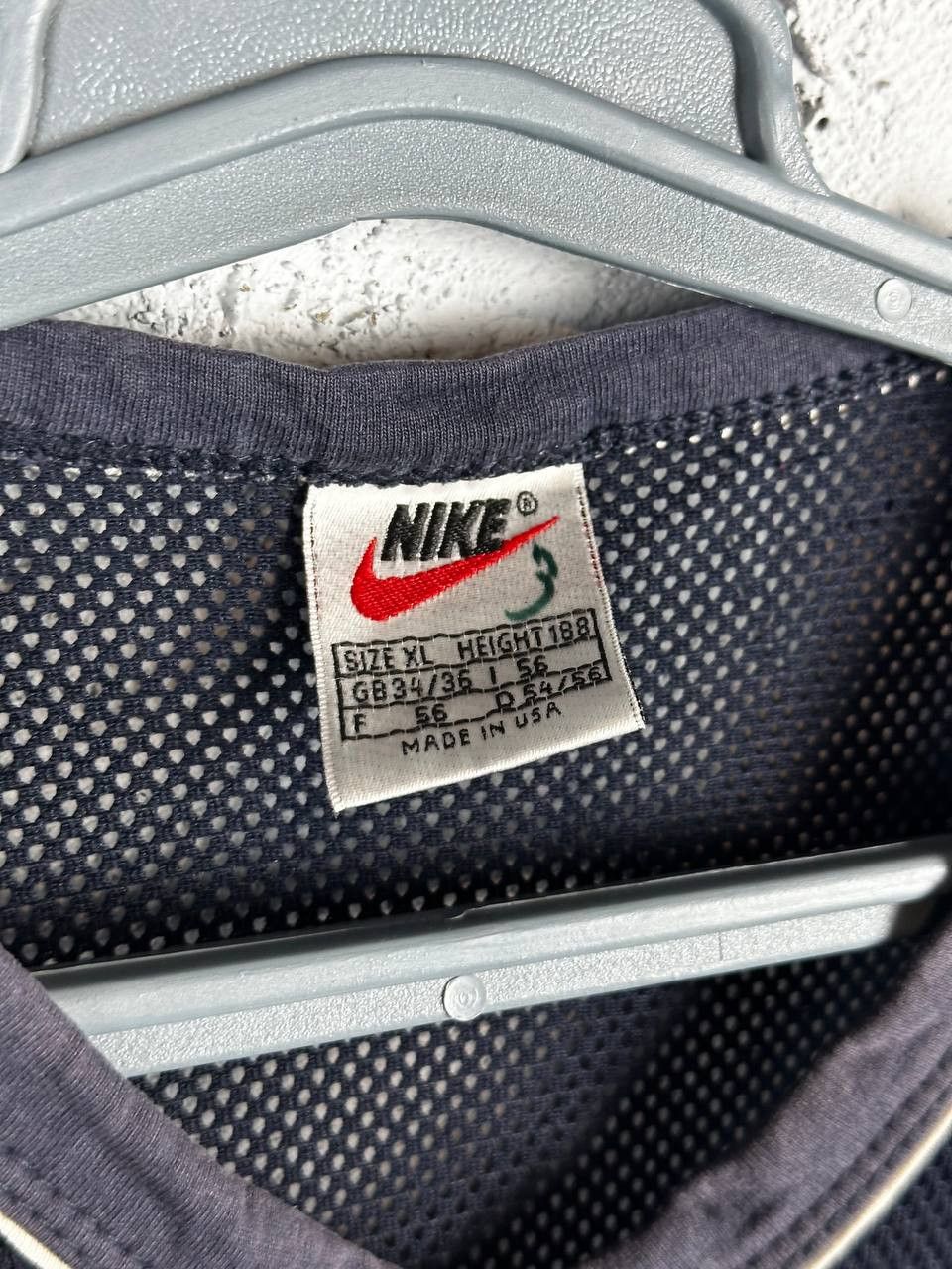 Nike × Vintage Vintage 90s NIKE Swoosh Mesh Tshirt Streetwear Bootleg Style Size US XL / EU 56 / 4 - 5 Thumbnail