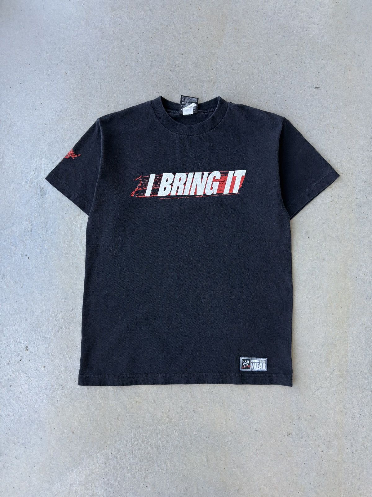 Vintage Vintage 2000s The Rock “ I Bring It “ Wrestling T Shirt Size US M / EU 48-50 / 2 - 1 Thumbnail
