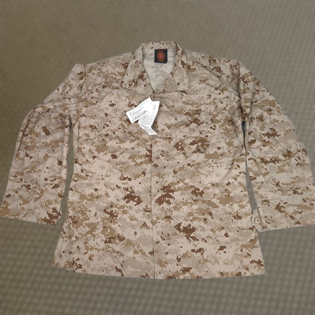American Apparel VINTAGE Military Jacket Mens Medium American Apparel Desert MARPAT Camo Insect Guard NEW Size US M / EU 48-50 / 2 - 1 Thumbnail