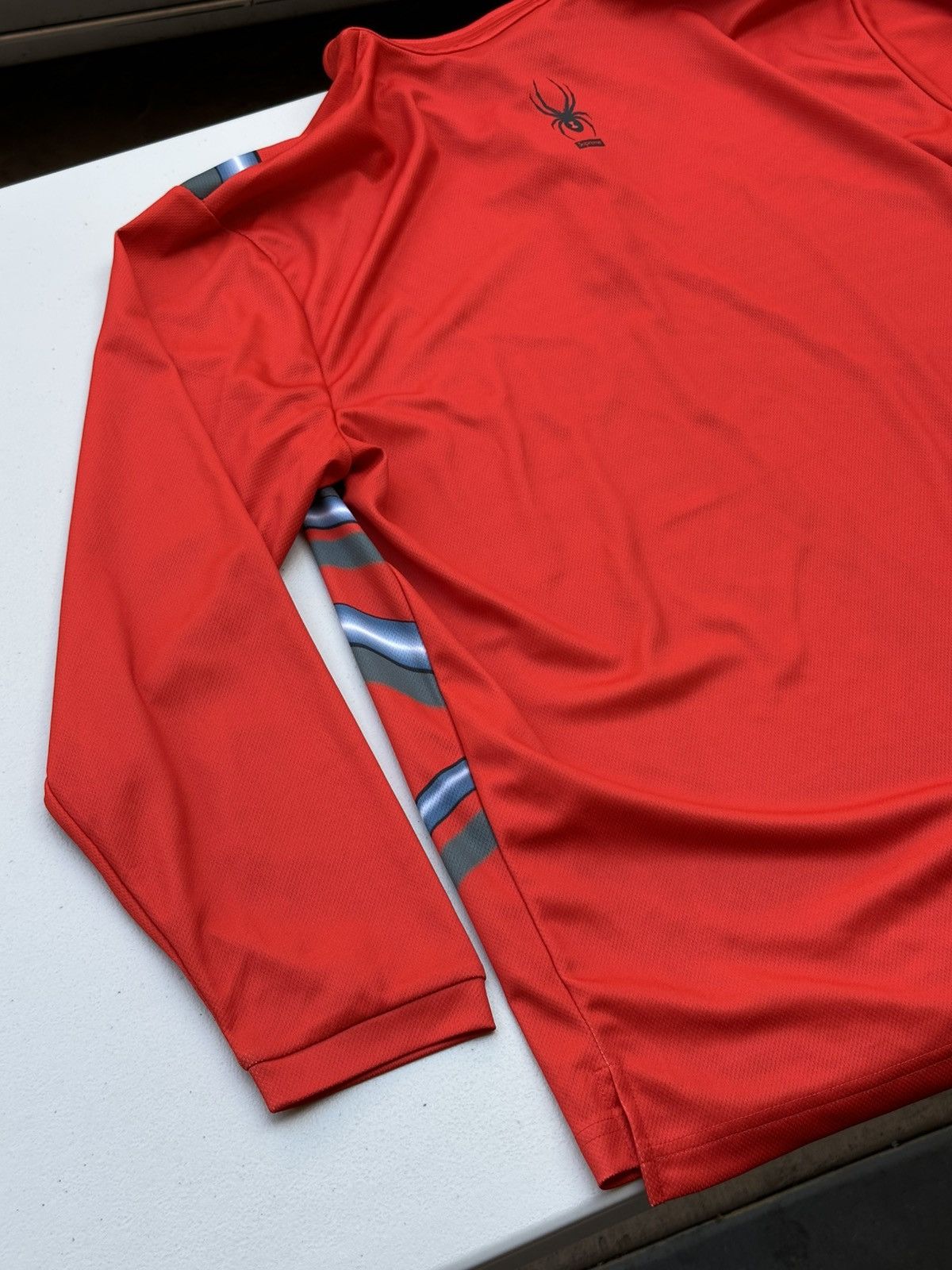 Supreme Spyder Half Zip Pullover Red