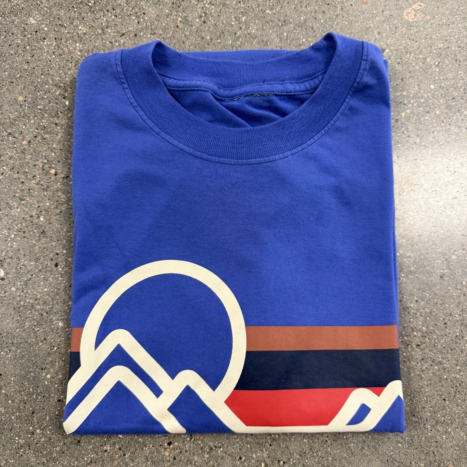 Marmot NWOT Marmot Vintage Logo Spellout T-Shirt Blue - M Size US M / EU 48-50 / 2 - 5 Thumbnail