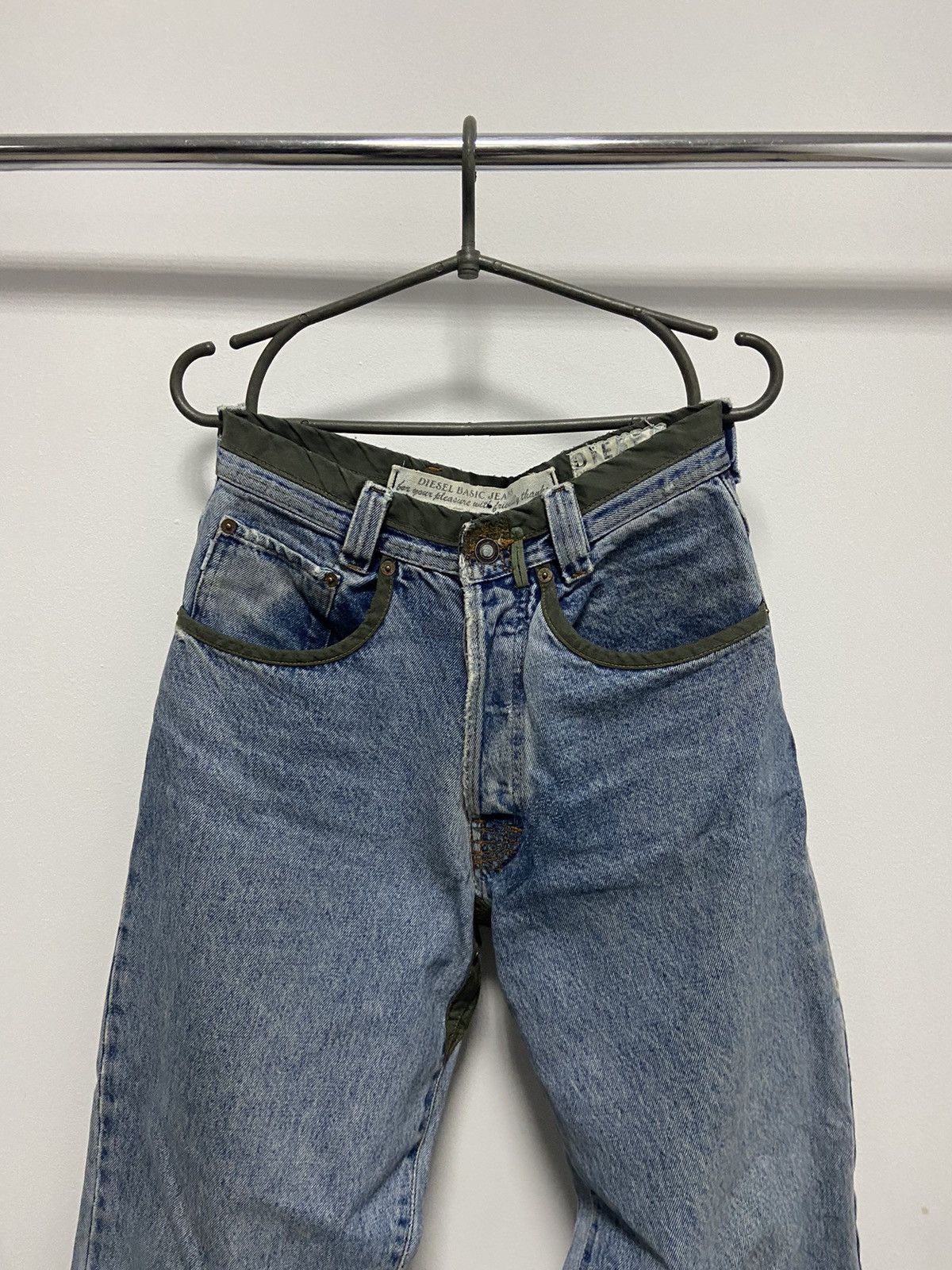 Diesel × Vintage Diesel "second hand" denim pants jeans vintage style skate Size US 29 - 3 Thumbnail
