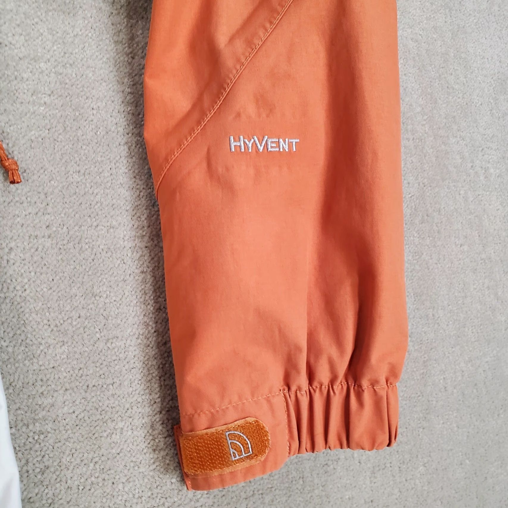 The North Face The North Face Jacket Womens M Orange HyVent Hooded Windbreaker Outdoors Coat Seasonal Fall Winter Size M / US 6-8 / IT 42-44 - 4 Thumbnail