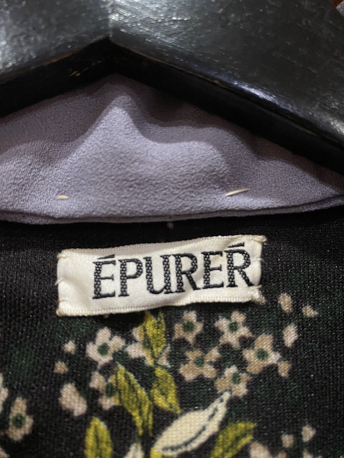 Japanese Brand Épurér Tokyo Floral Kimono Jacket Multicolor Unisex Size L / US 10 / IT 46 - 4 Thumbnail