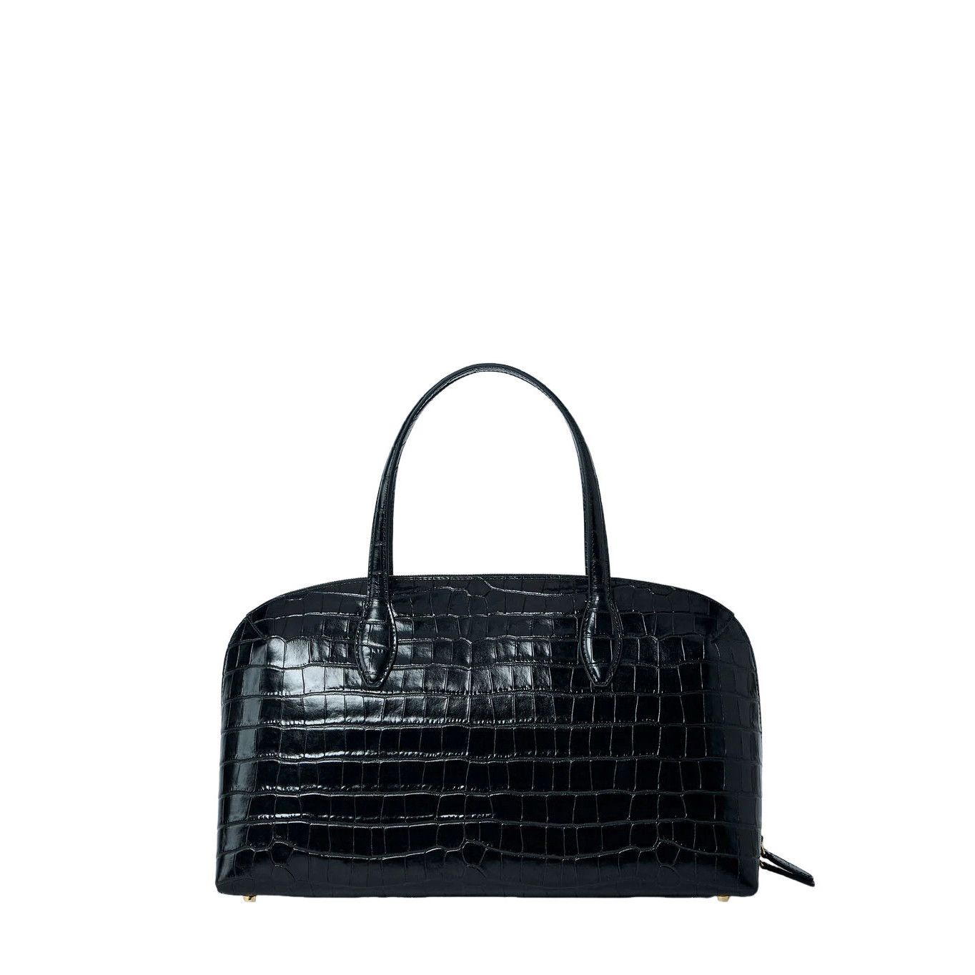 Toteme TOTEME Day Black Embossed Leather Tote Bag New & Authentic Size ONE SIZE - 2 Thumbnail