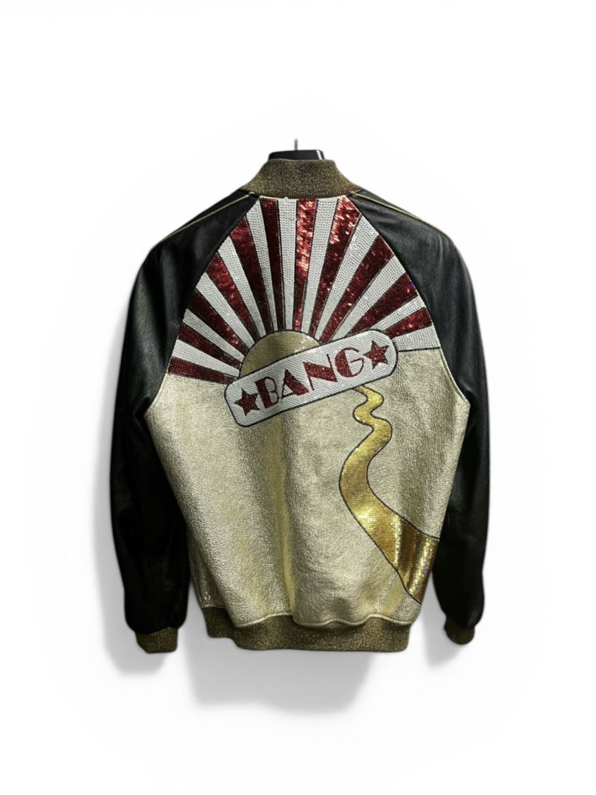 Saint Laurent Paris *Rare* 16SS “BANG” Leather Bomber Jacket Size US M / EU 48-50 / 2 - 1 Thumbnail