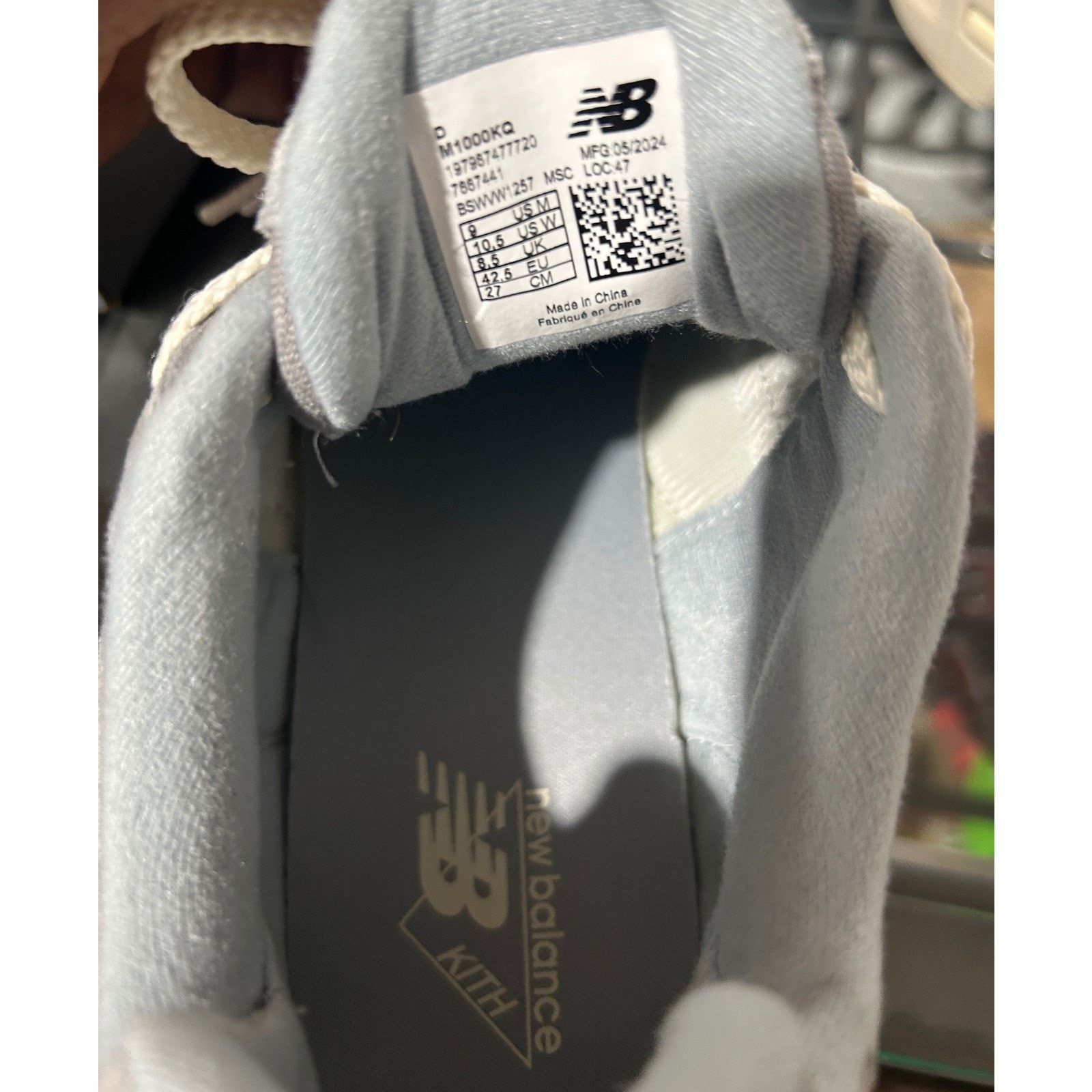 New Balance KITH NEW BALANCE 1000 QUARRY SIZE 9 PREOWNED Size US 9 / EU 42 - 5 Thumbnail