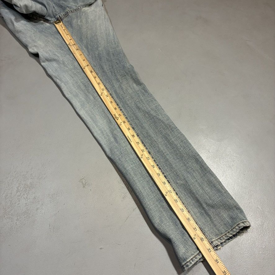 Energie Y2K Energie Distressed Slim Button-Fly Justin Jeans Italy Size US 33 - 14 Thumbnail