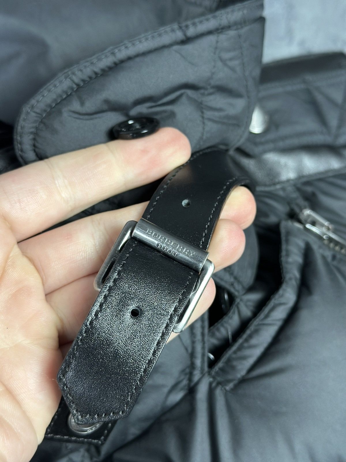 Burberry Women's BURBERRY BRIT Black Lightweight Down Jacket Size M Size M / US 6-8 / IT 42-44 - 19 Thumbnail