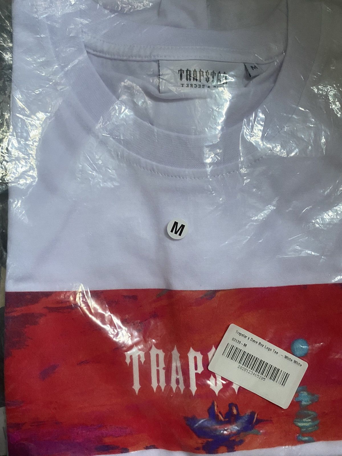 Trapstar London Trapstar x Dave Box Logo Tee White Medium Size US M / EU 48-50 / 2 - 3 Thumbnail