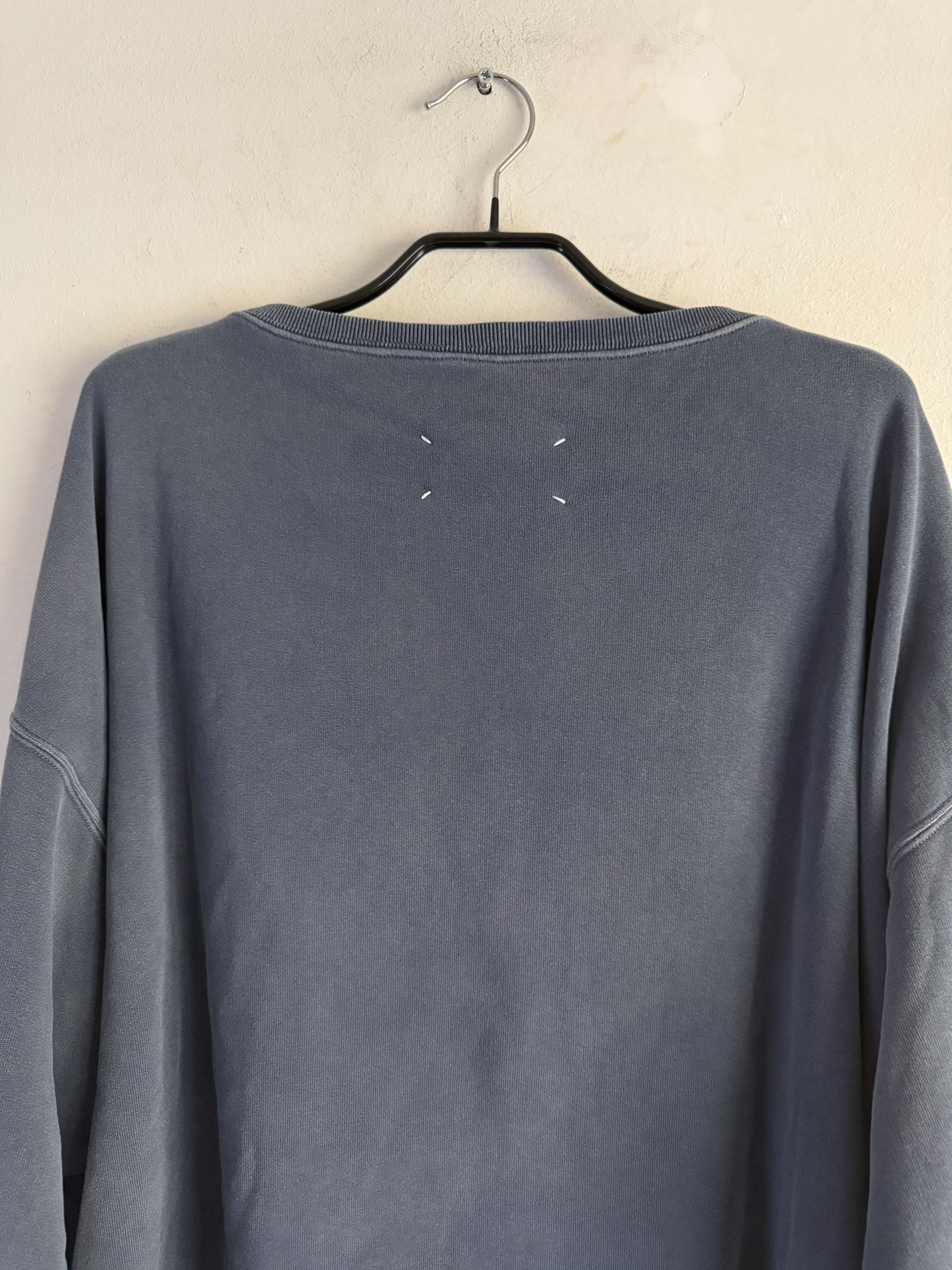 Maison Margiela Margiela Ss23 Distressed Logo Sweatshirt Size US L / EU 52-54 / 3 - 10 Thumbnail