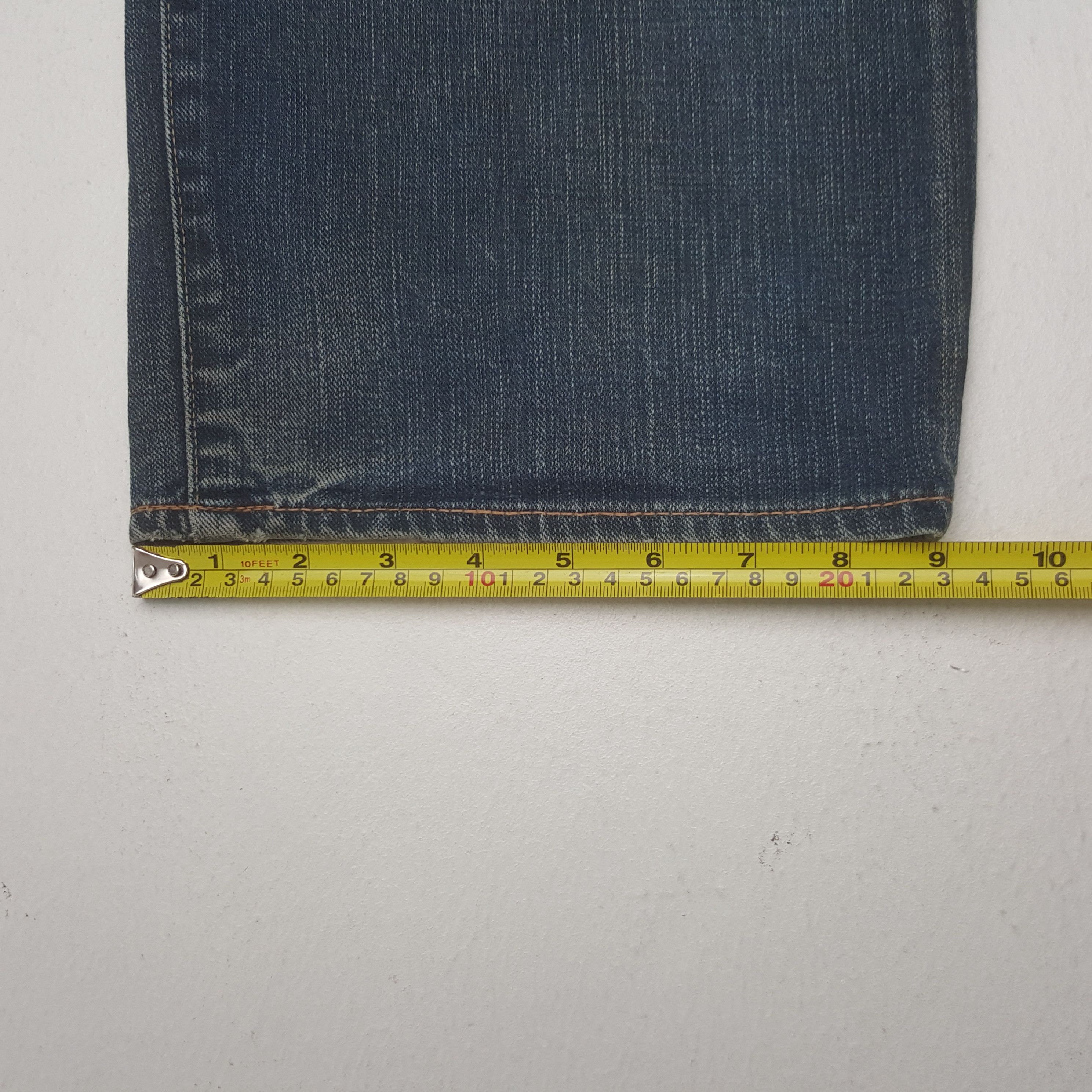 45rpm Vintage 45rpm Japanese Brand Grunge Denim Jeans C318N20 Size US 32 / EU 48 - 13 Thumbnail