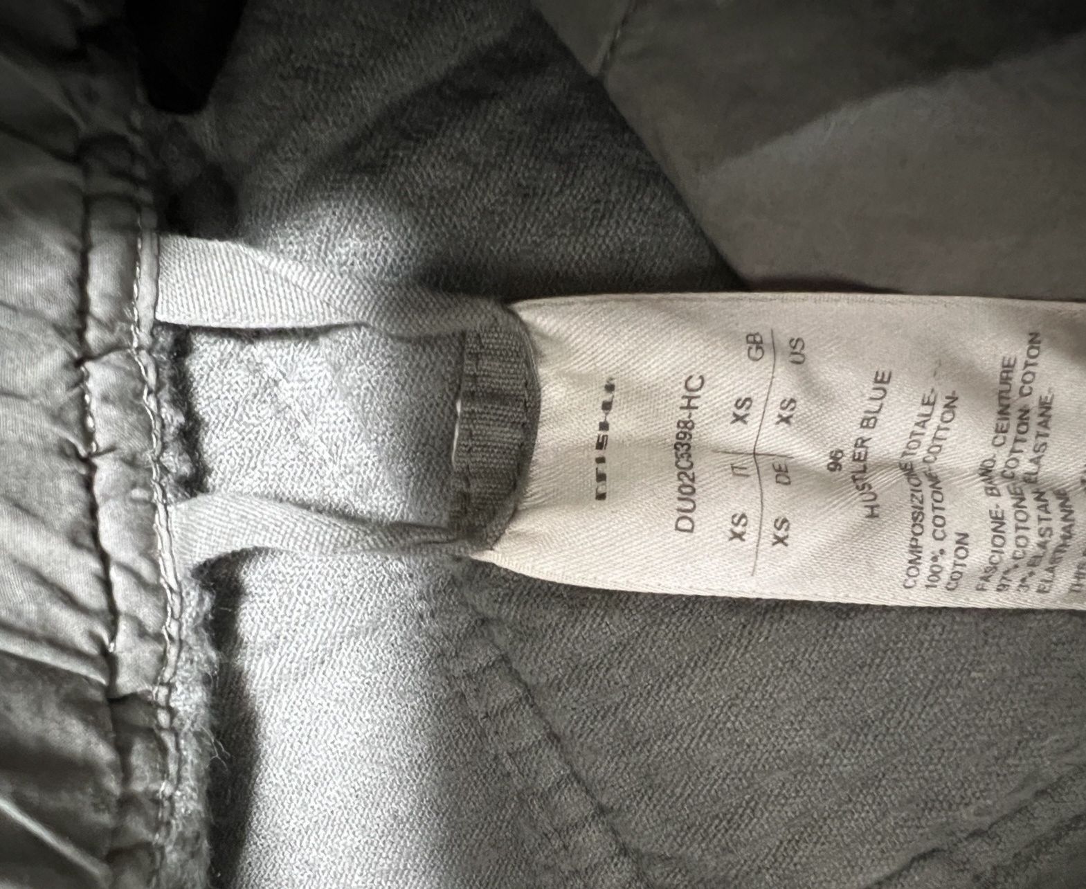 Rick Owens × Rick Owens Drkshdw Cargobela Cargo Belas “Hustler Blue” (Gray) Size US 30 / EU 46 - 9 Thumbnail