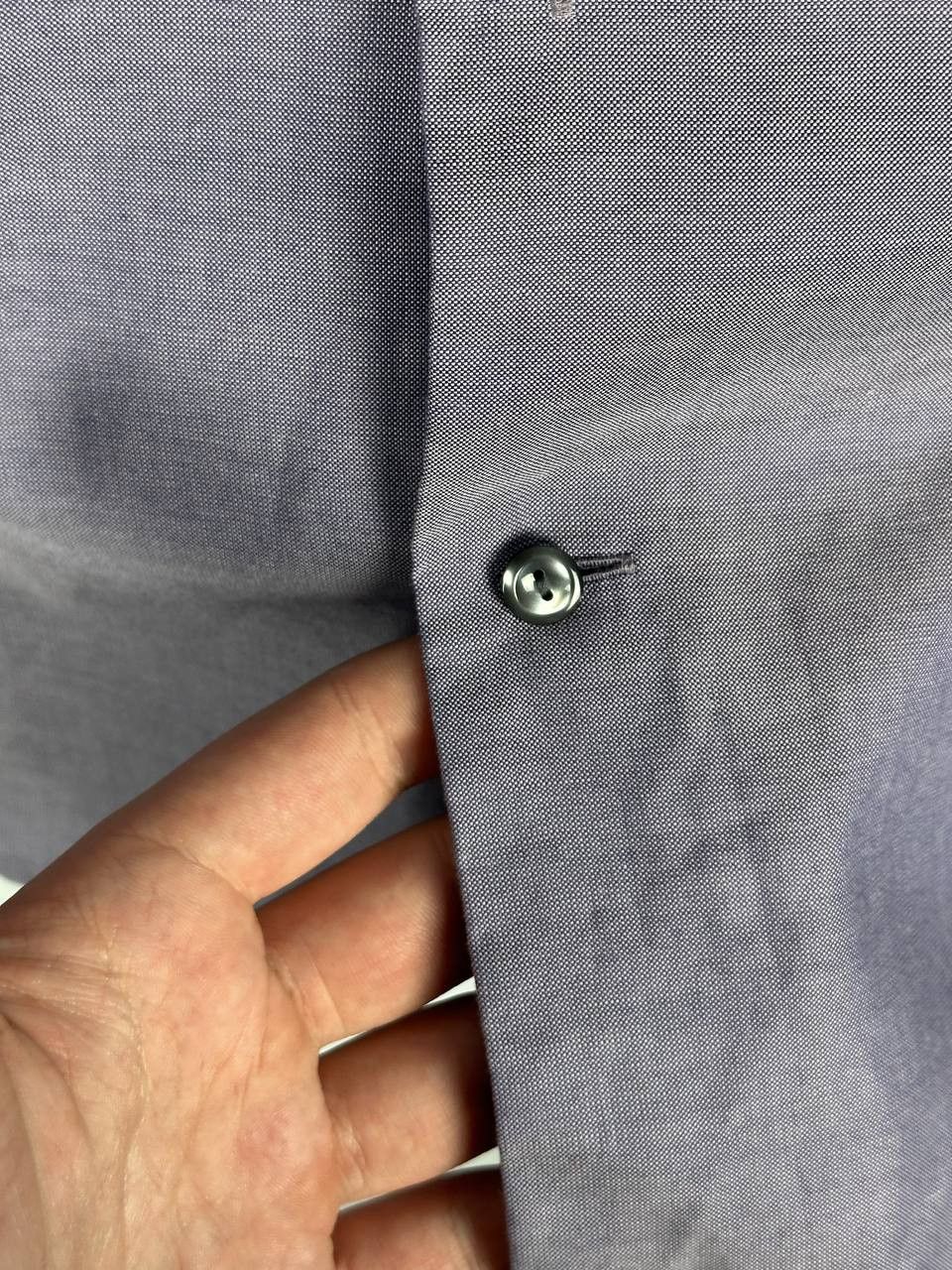 Eton Eton Cotton Premium Luxury Classic Navy Shirt Size US XL / EU 56 / 4 - 7 Thumbnail
