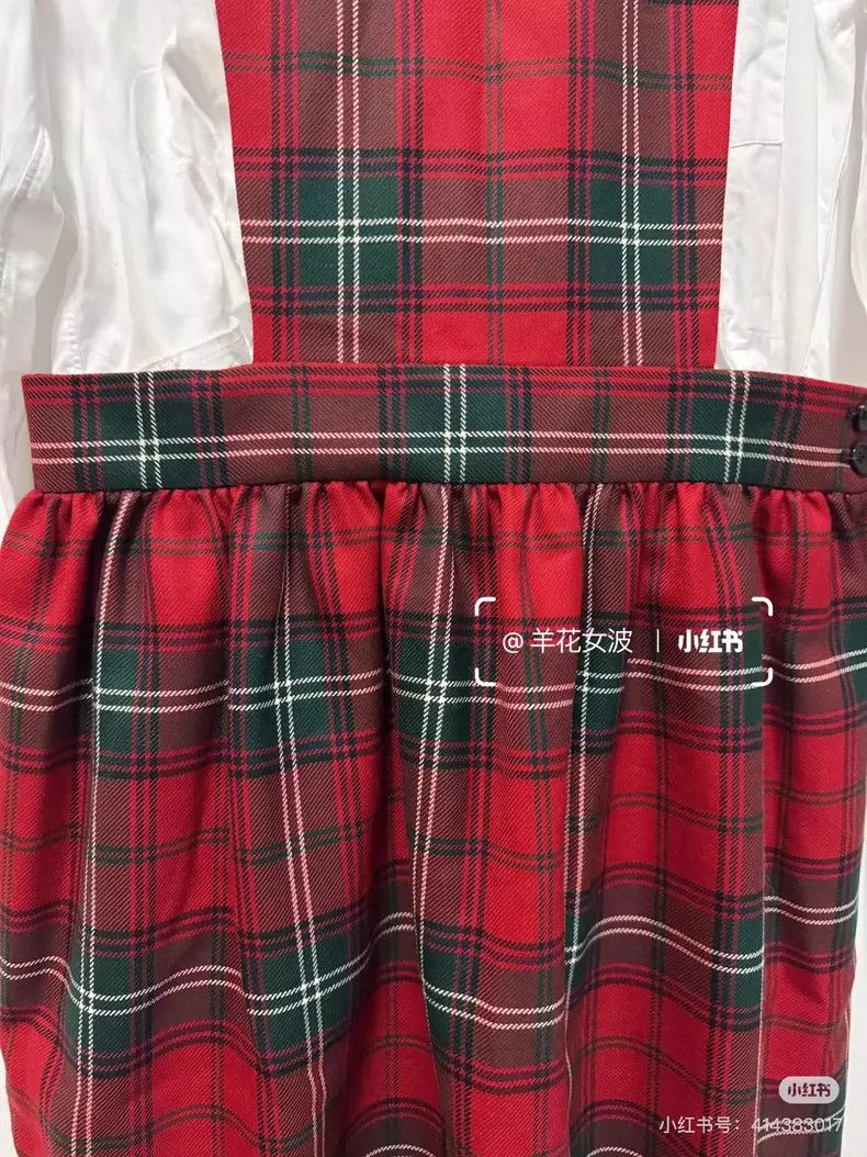Comme des Garcons Comme Des Garcons Vintage college classic wool plaid dress Size S / US 4 / IT 40 - 4 Thumbnail