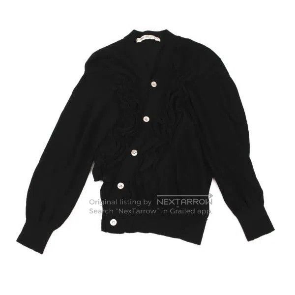 Comme des Garcons Comme Des Garcons Black Retro Knit Design Top Size M / US 6-8 / IT 42-44 - 2 Thumbnail