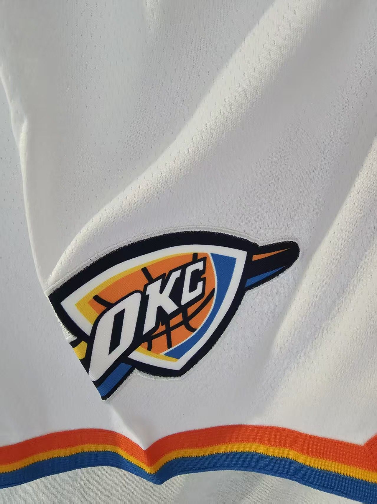 NBA Oklahoma City Thunder Short Small Size White Size US 32 / EU 48 - 3 Thumbnail