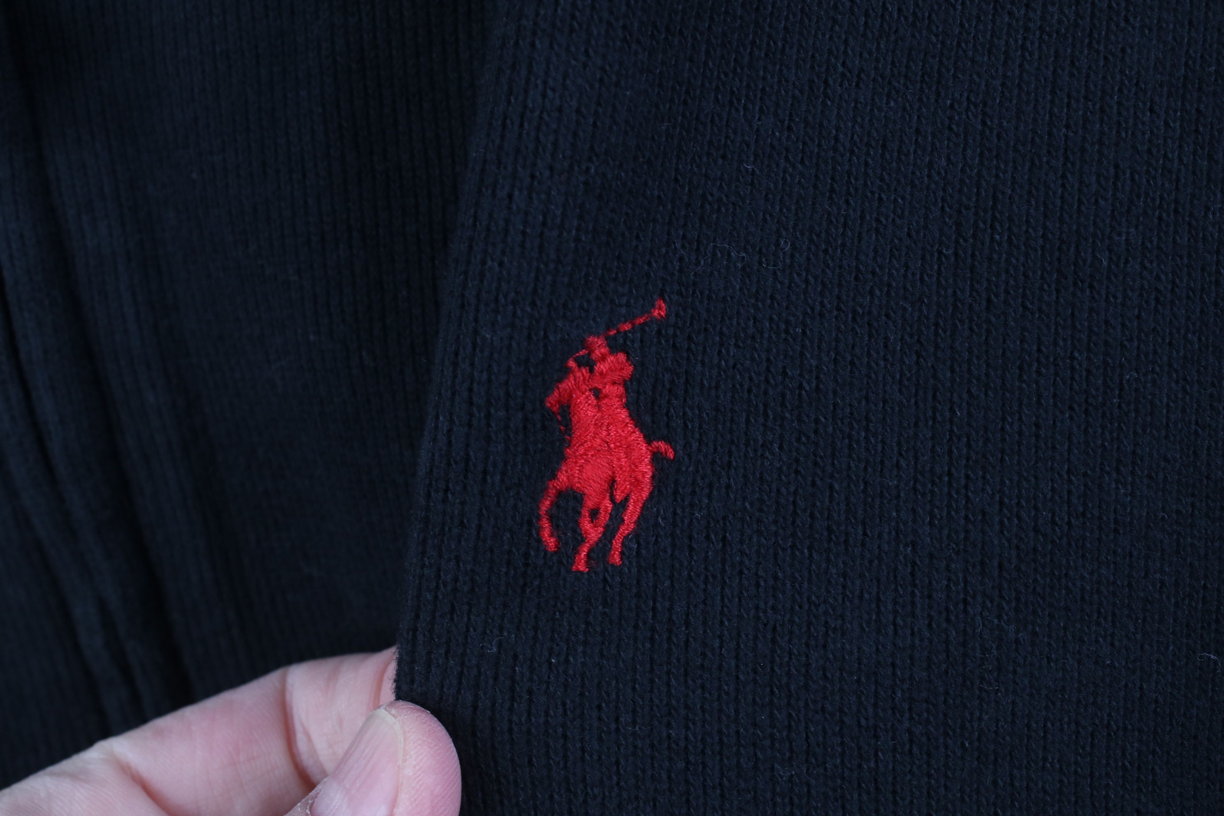 Polo Ralph Lauren Vintage Ralph Lauren Ribbed Knit Full Zip Sweater Jacket Size US XL / EU 56 / 4 - 4 Thumbnail