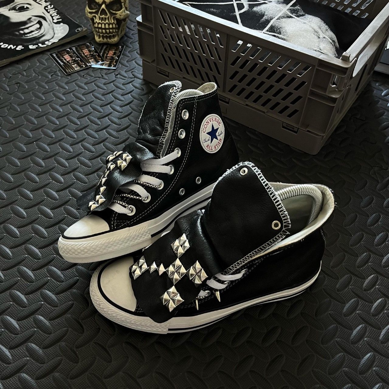 Converse Y2K CUSTOM LEATHER CONVERSE SIZE 37 Size US 6 / IT 36 - 5 Thumbnail