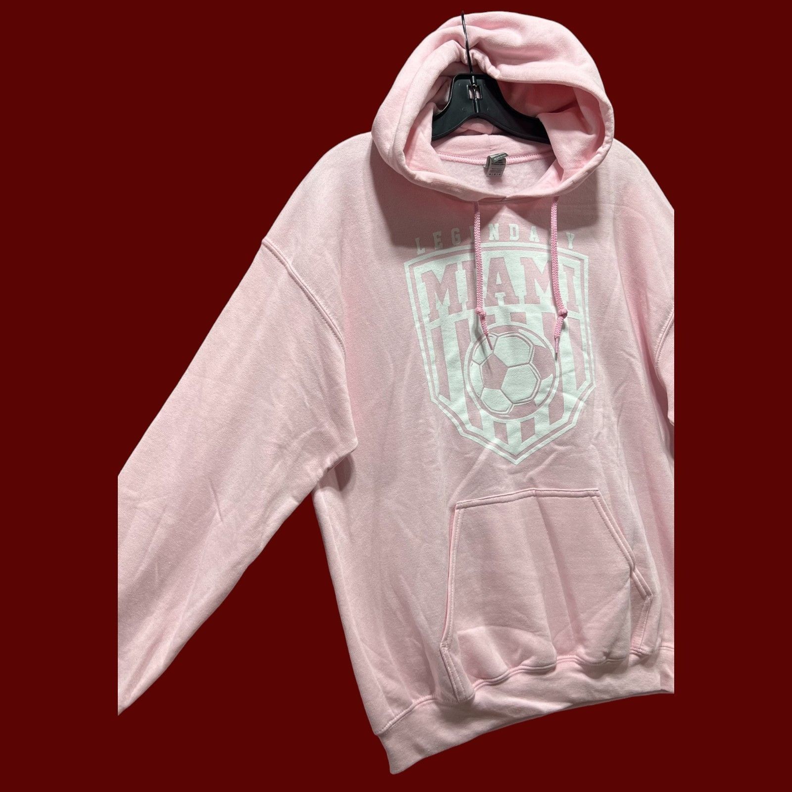 Gildan Gildan - Women's Long Sleeve Hooded Sweatshirt - Pink - Medi Size M / US 6-8 / IT 42-44 - 13 Thumbnail