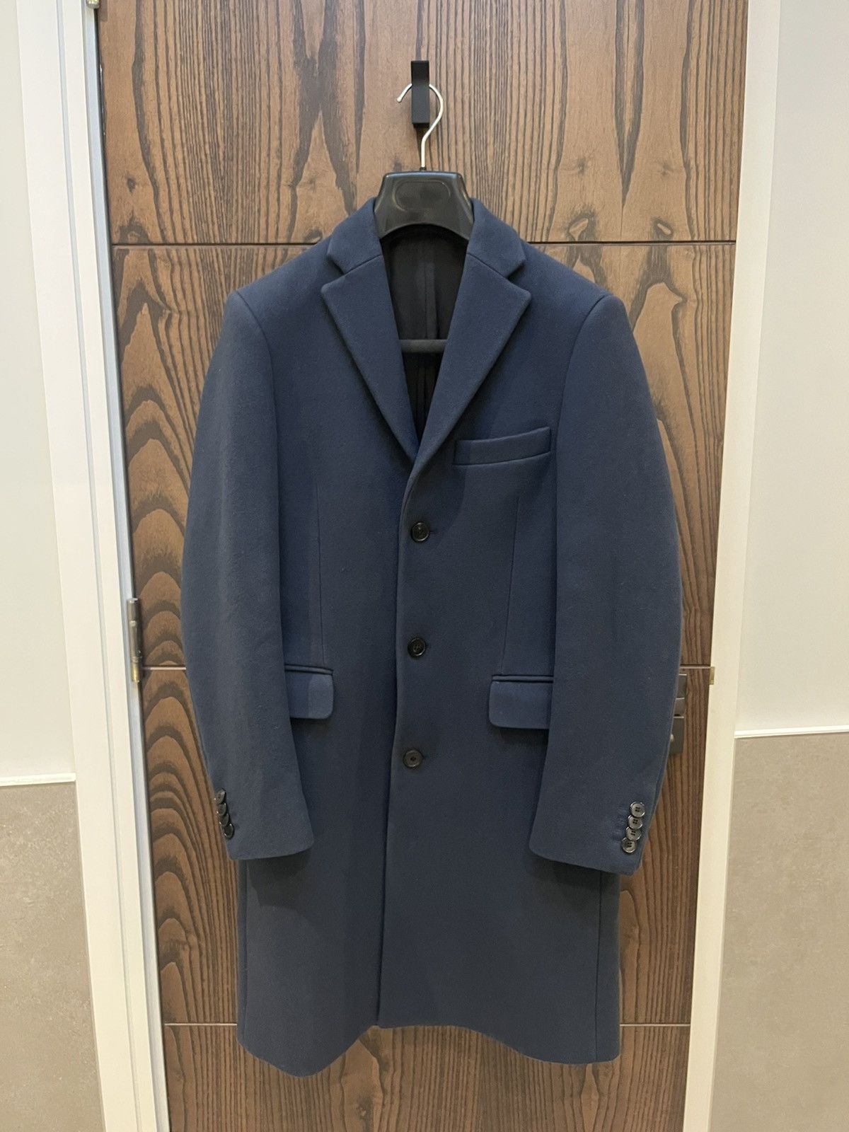 Acne Studios Garret Coat Blue | Grailed