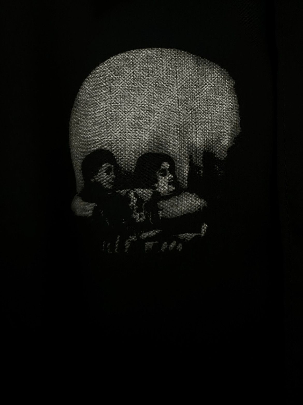 Yohji Yamamoto Yohji Yamamoto Pour Homme 94AW Painting & Skull Shirt Size US M / EU 48-50 / 2 - 4 Thumbnail